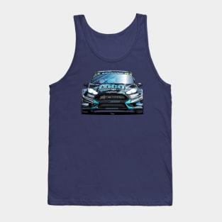 Ford Fiesta WRX Rallycross - Janis Baumanis Tank Top